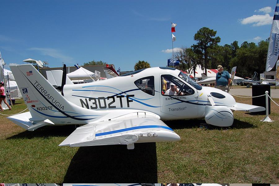 The Terrafugia Flying Car sits on display at the Sun n Fun Fly-In in Lakeland, Florida, April 2009. Steven Cole Smith/Orlando Sentinel/MCT