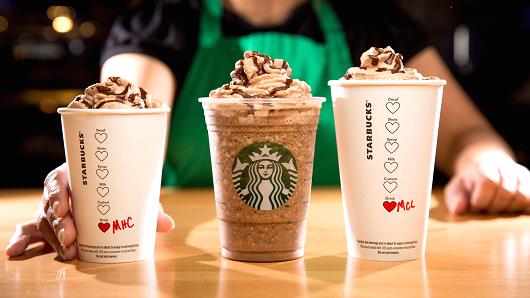 Starbucks New Chocolate Flavors in the Spirit of Valentines Day