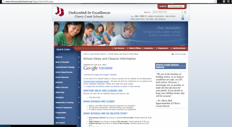 Cherry Creek School District Makes changes to The ‘Delay Schedule.’