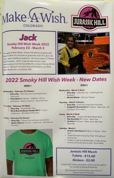 SHHS Wish Week 2022 is Here!