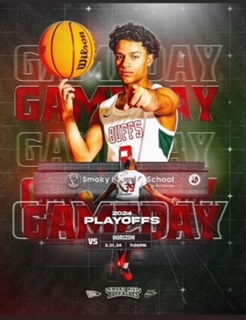 Smoky hill flyer for Feb.21 beginning of the playoffs.